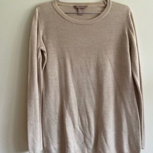 Cream white stag Sweater